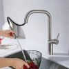 Смеситель кухонный Vincea VKF-107 Никель матовый — изображение 4