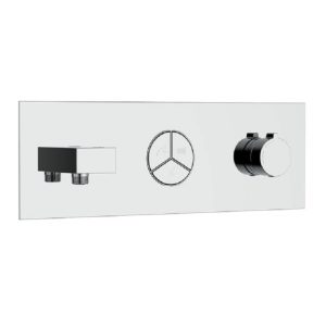 Смеситель встраиваемый Vincea Inspire для душа 3-х функциональный Хром глянцевый