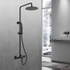 Душевая система Vincea Vogue с изливом Черный матовый — изображение 2