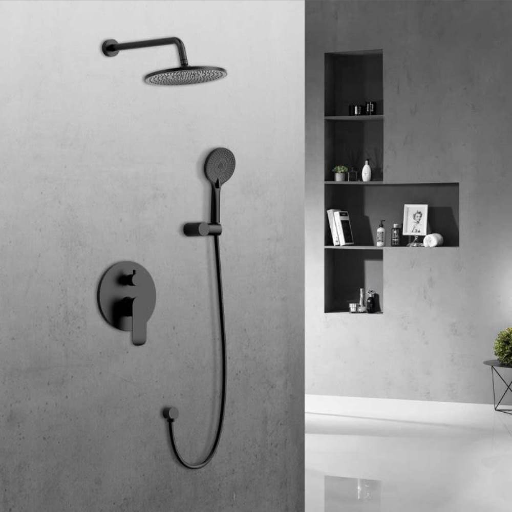 Душевая встройка Vincea Esse Черный матовый — изображение 2