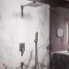 Душевая встройка Vincea Puro с изливом Вороненая сталь — изображение 2