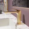 Смеситель для раковины Vincea Puro Золото матовое — изображение 2