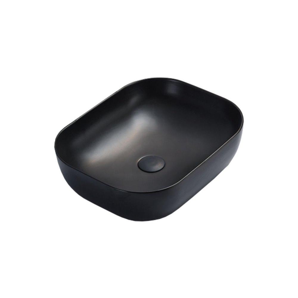Раковина накладная Vincea VBS-101 50х40 Черный матовый