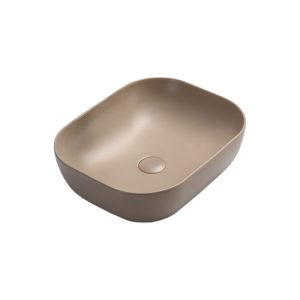 Раковина накладная Vincea VBS-101 50х40 Капучино матовый