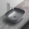 Раковина накладная Vincea VBS-101 50х40 Серый матовый — изображение 2