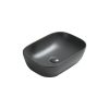 Раковина накладная Vincea VBS-102 46х33 Антрацит матовый