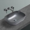 Раковина накладная Vincea VBS-102 46х33 Серый матовый — изображение 2