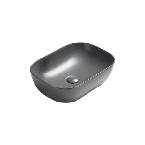 Раковина накладная Vincea VBS-102 46х33 Серый матовый