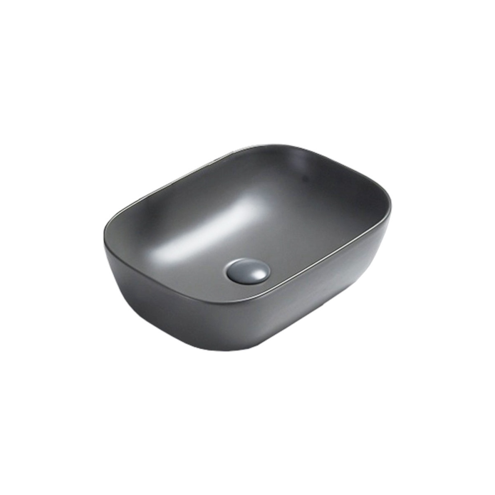 Раковина накладная Vincea VBS-102 46х33 Серый матовый