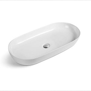 Раковина накладная Vincea VBS-114 80х40 Белый глянцевый