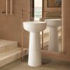 Раковина напольная Vincea Solid Surface 48 Белый матовый