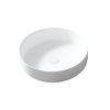 Раковина накладная Vincea Solid Surface 45 Белый матовый