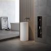 Раковина напольная Vincea Solid Surface 40 Белый матовый — изображение 2