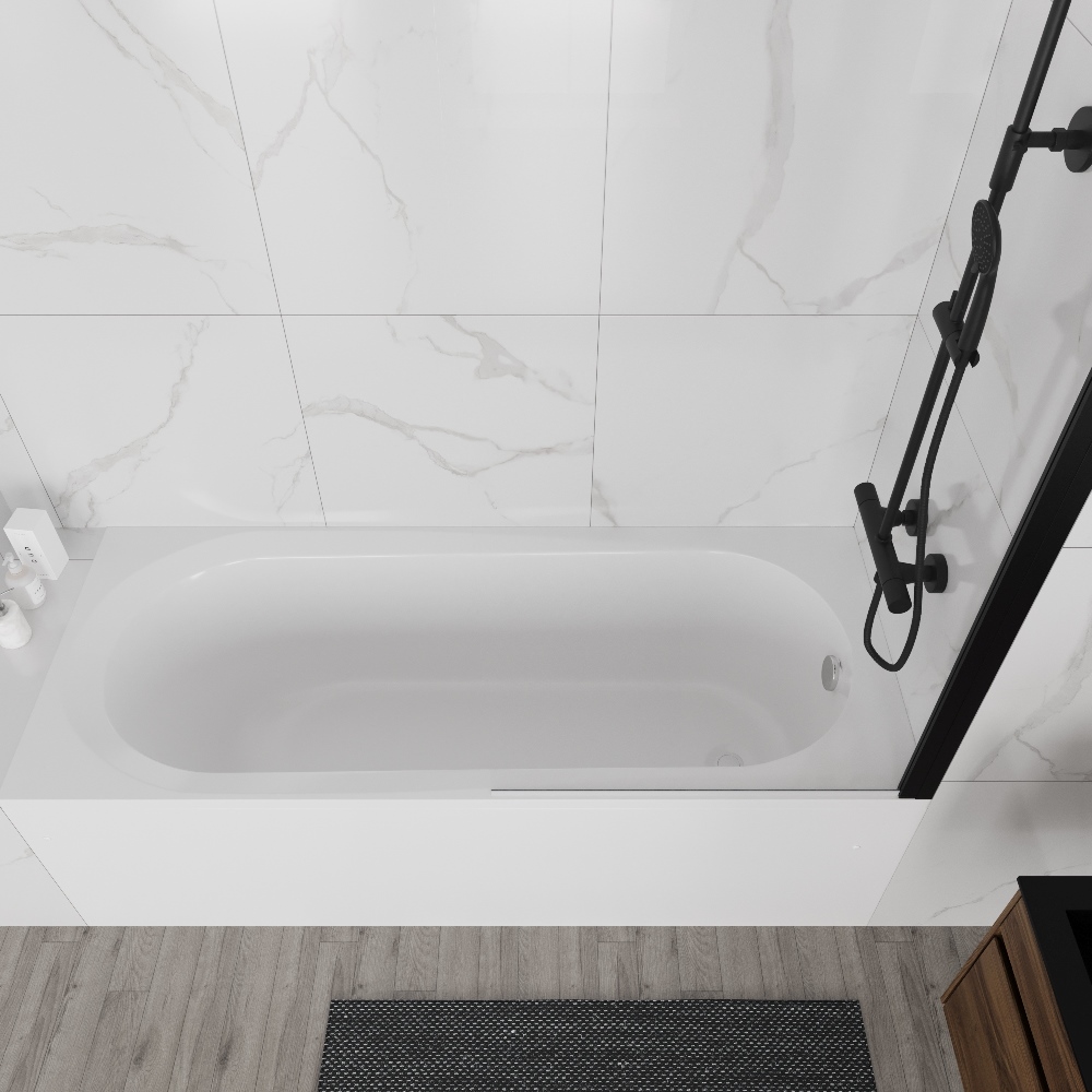 Ванна акриловая Vincea VBT-2B 170х70 с каркасом Белый глянцевый — изображение 3