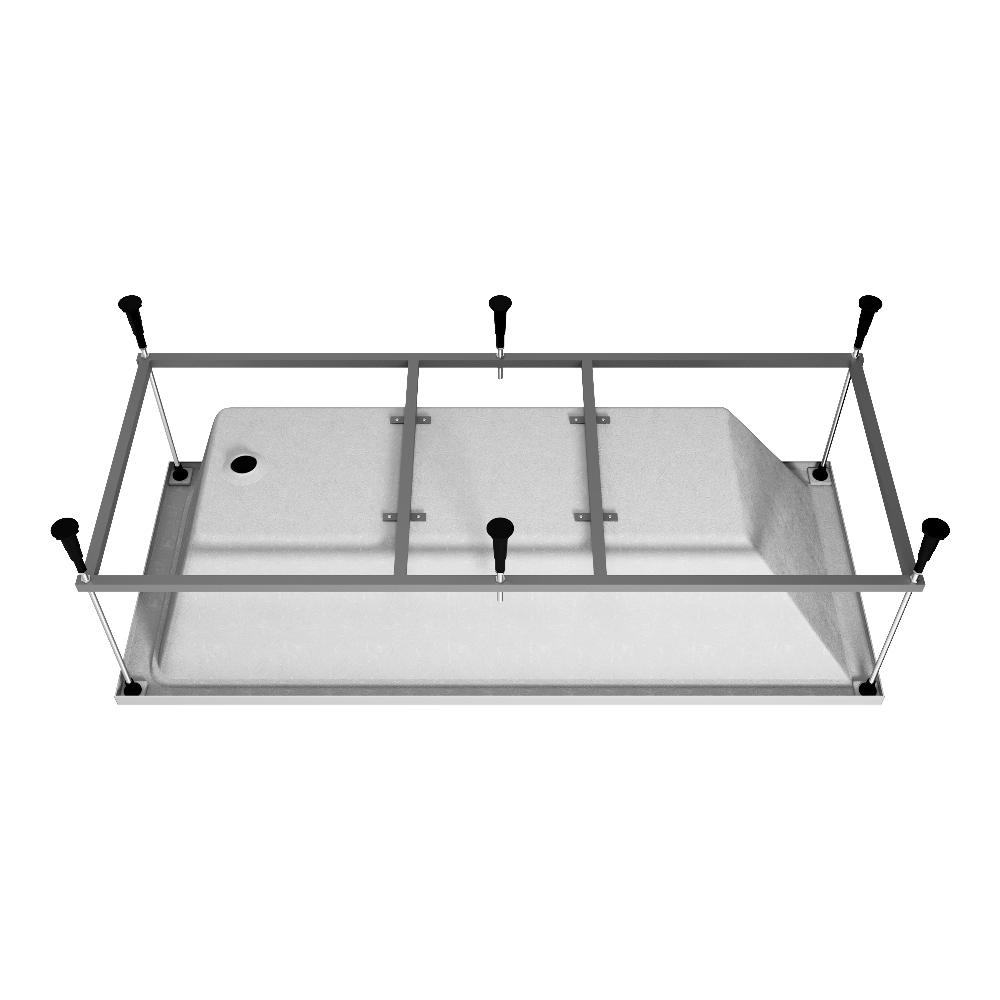 Ванна акриловая Vincea VBT-2G 170х70 с каркасом Белый глянцевый — изображение 5
