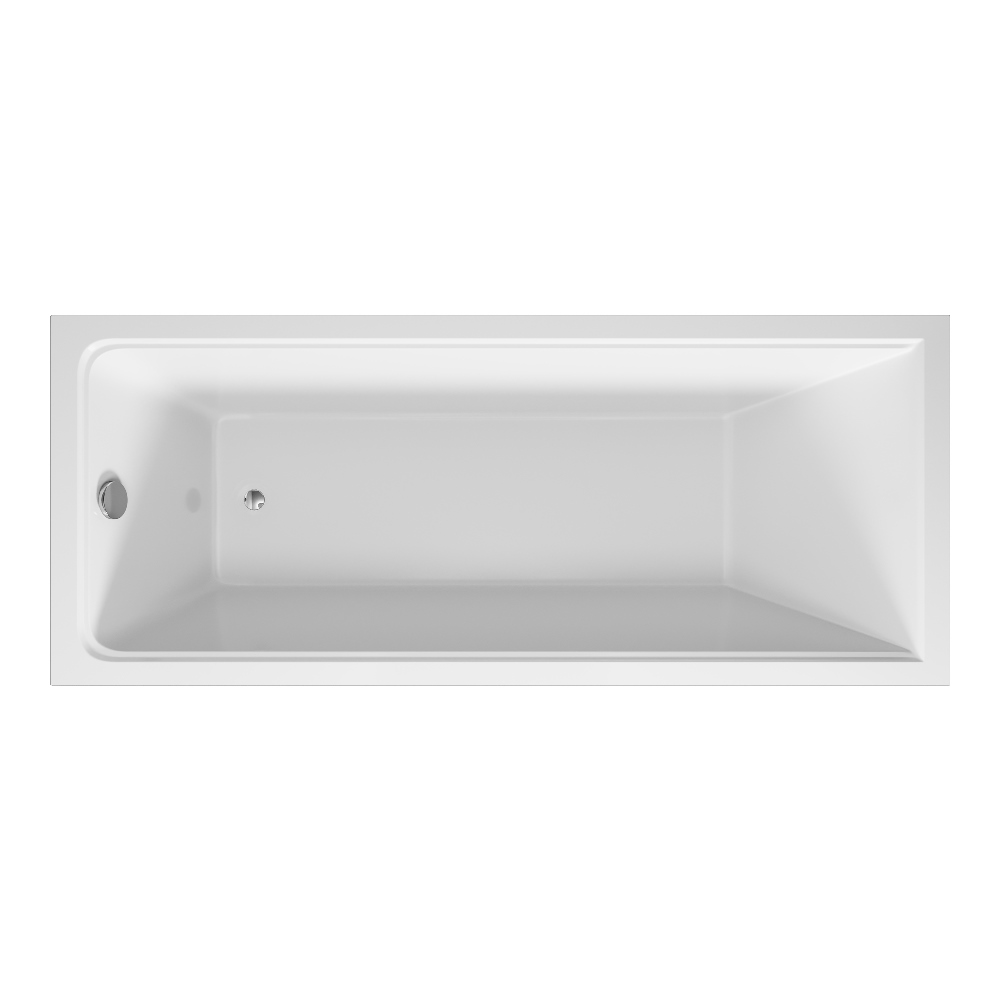 Ванна акриловая Vincea VBT-2G 170х70 с ножками Белый глянцевый