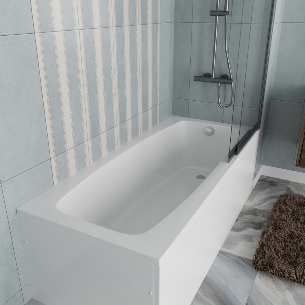 Ванна акриловая Vincea VBT-2S 170х170 с каркасом Белый глянцевый — изображение 2