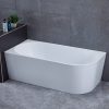 Ванна акриловая Vincea VBT-402 150х75 левая Белый глянцевый
