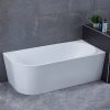 Ванна акриловая Vincea VBT-402 180х80 правая Белый глянцевый