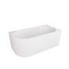 Ванна акриловая Vincea VBT-428 170х80 правая Белый глянцевый