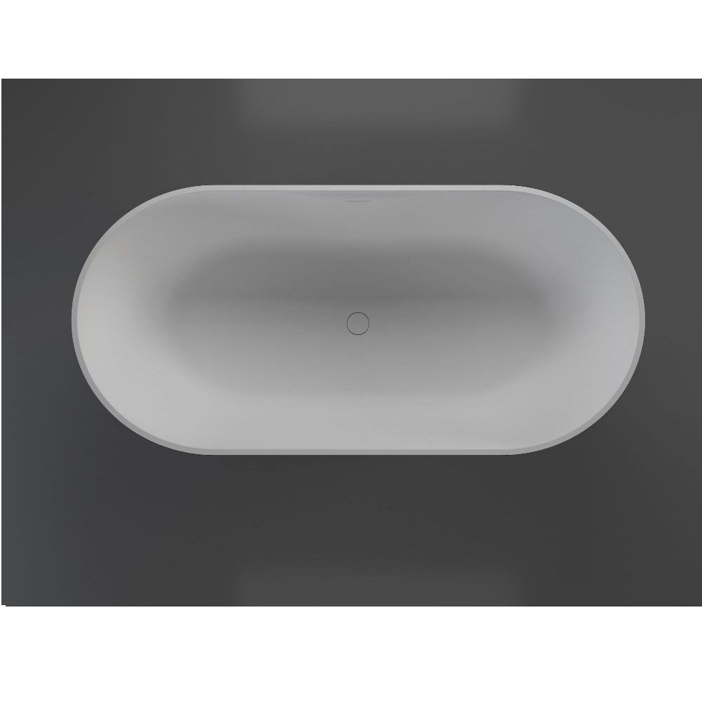 Ванна из искусственного камня Vincea Solid Surface 170х80 Белый матовый — изображение 4