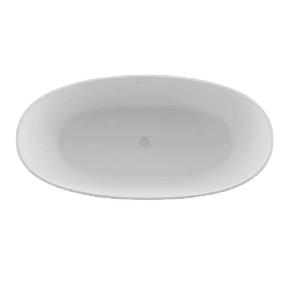 Ванна из искусственного камня Vincea Solid Surface 160х75 Белый матовый — изображение 4
