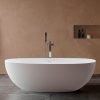 Ванна из искусственного камня Vincea Solid Surface 180х80 Белый матовый — изображение 3