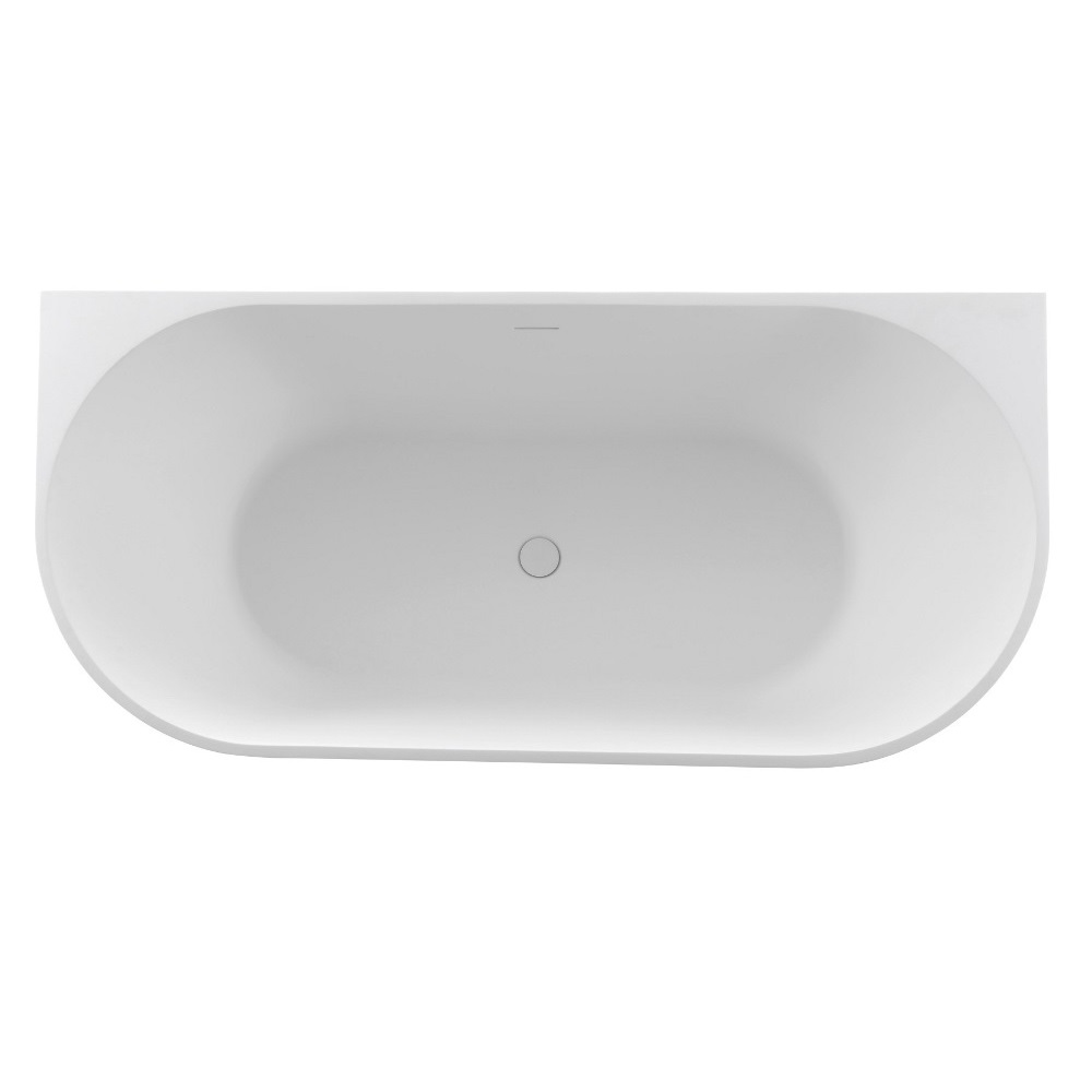 Ванна из искусственного камня Vincea Solid Surface 170х80 Белый матовый — изображение 2