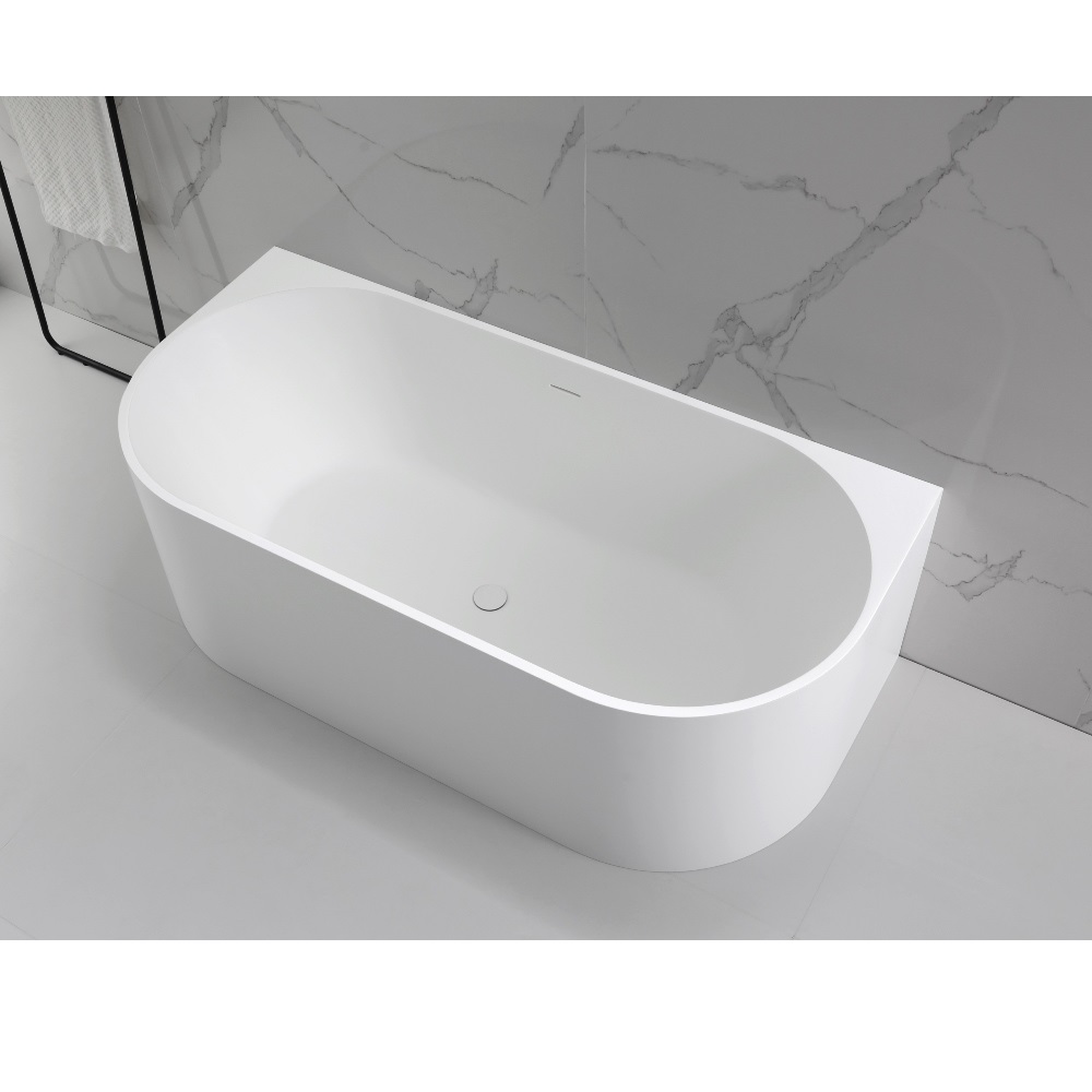 Ванна из искусственного камня Vincea Solid Surface 170х80 Белый матовый — изображение 4