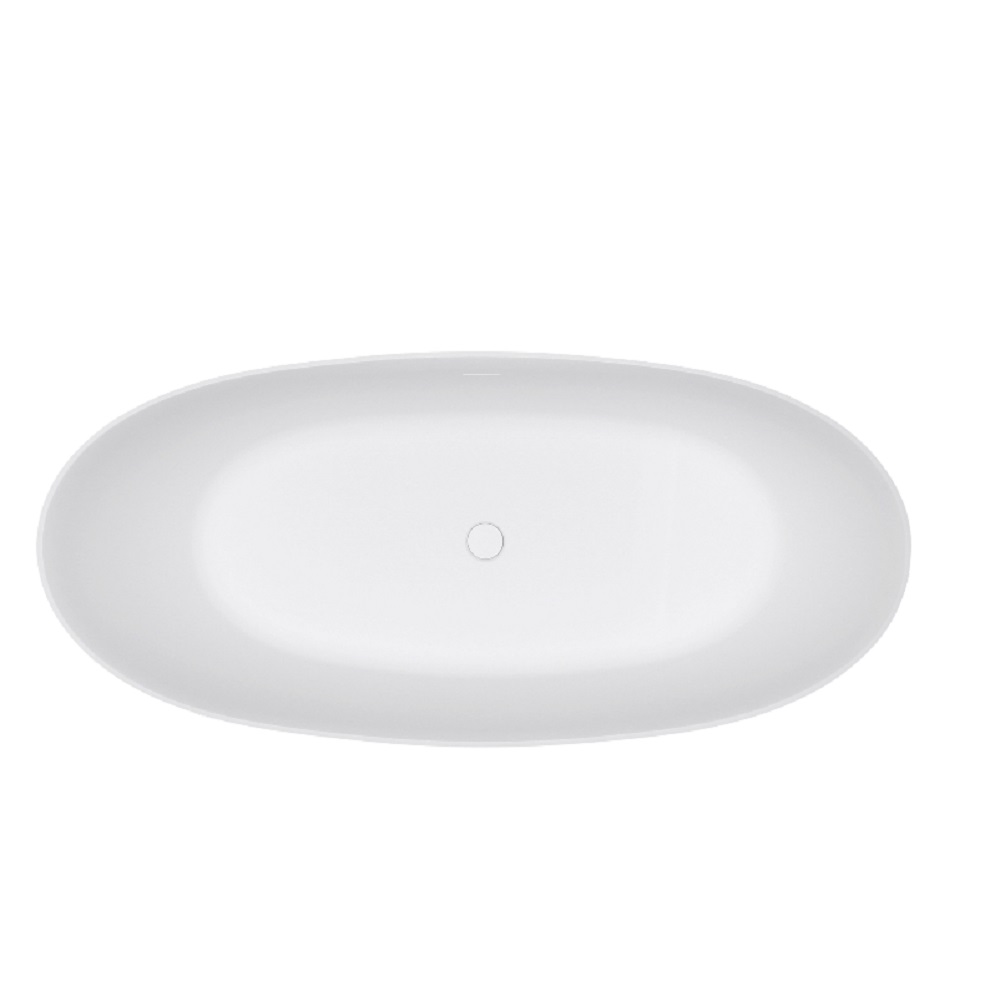 Ванна из искусственного камня Vincea Solid Surface 170х78 Белый матовый — изображение 5