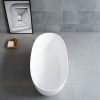 Ванна из искусственного камня Vincea Solid Surface 170х75 Белый матовый — изображение 2