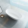 Ванна из искусственного камня Vincea Solid Surface 170х75 Белый матовый — изображение 3