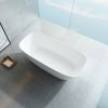 Ванна из искусственного камня Vincea Solid Surface 170х72 Белый матовый