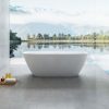 Ванна из искусственного камня Vincea Solid Surface 170х72 Белый матовый — изображение 2