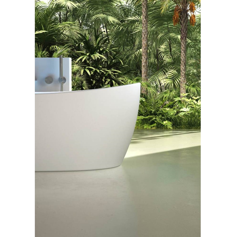 Ванна из искусственного камня Vincea Solid Surface 170х80 Белый матовый — изображение 3
