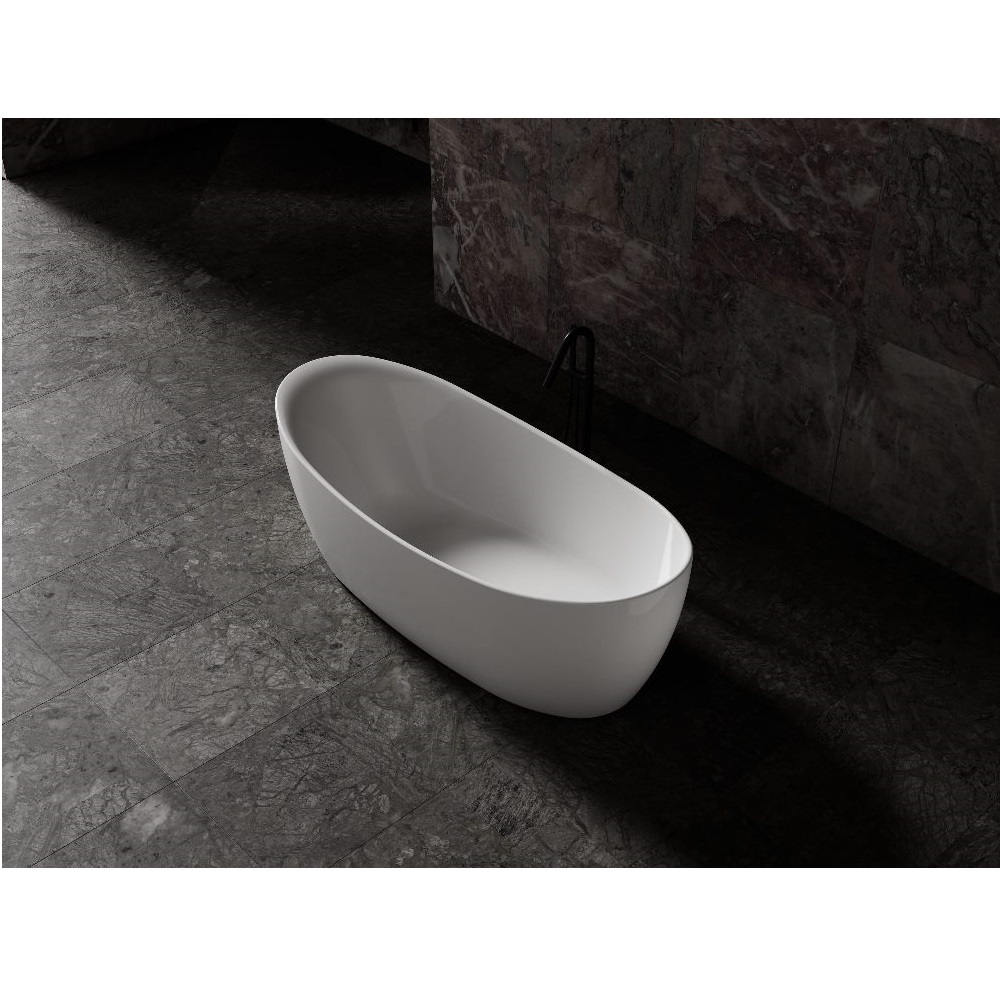 Ванна из искусственного камня Vincea Solid Surface 170х80 Белый матовый — изображение 2