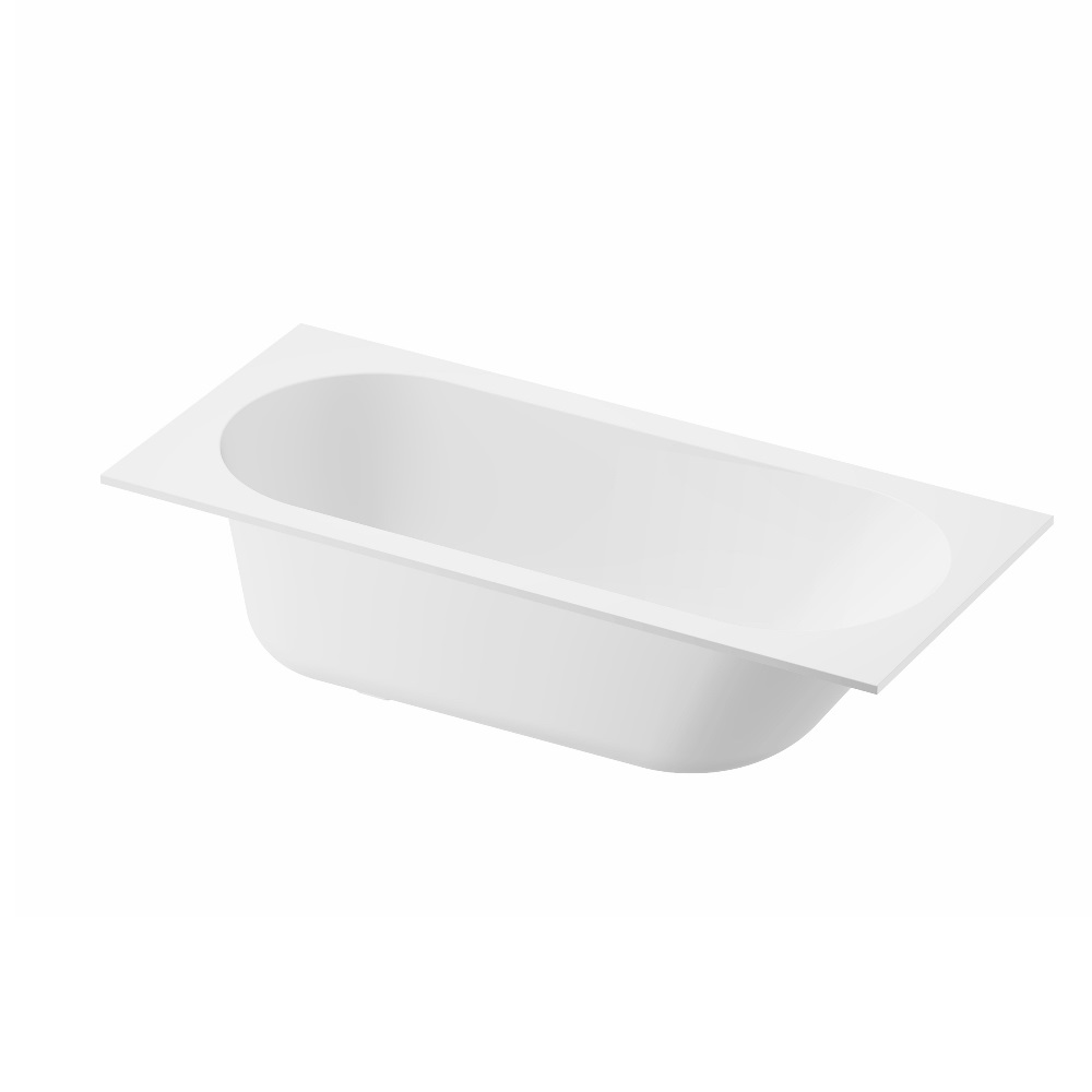 Ванна из искусственного камня Vincea Solid Surface 160х75 Белый матовый — изображение 2