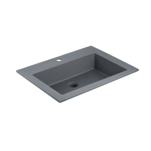 Раковина на мебель Vincea Welle 60 Серый матовый