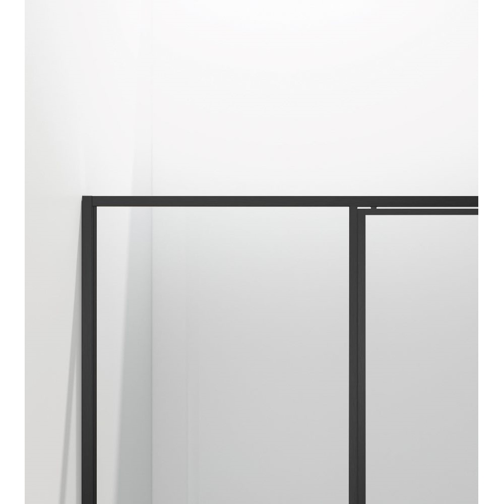 Душевая дверь Vincea Slim 120 Черный / Прозрачное — изображение 3