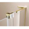 Душевая дверь Vincea Walk-In Золото матовое / Прозрачное — изображение 5