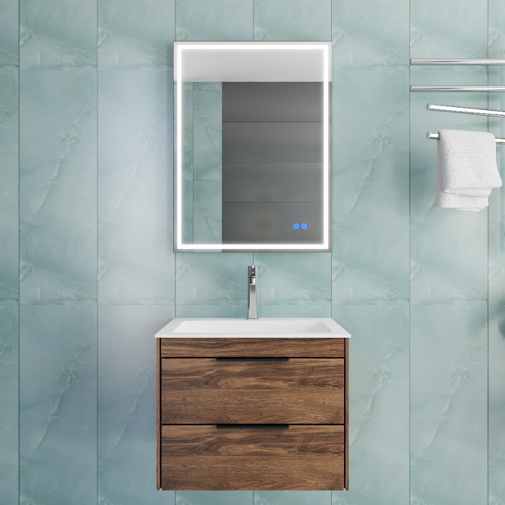 Тумба подвесная Vincea Chiara 2D 60 Дуб Чарльстон — изображение 3