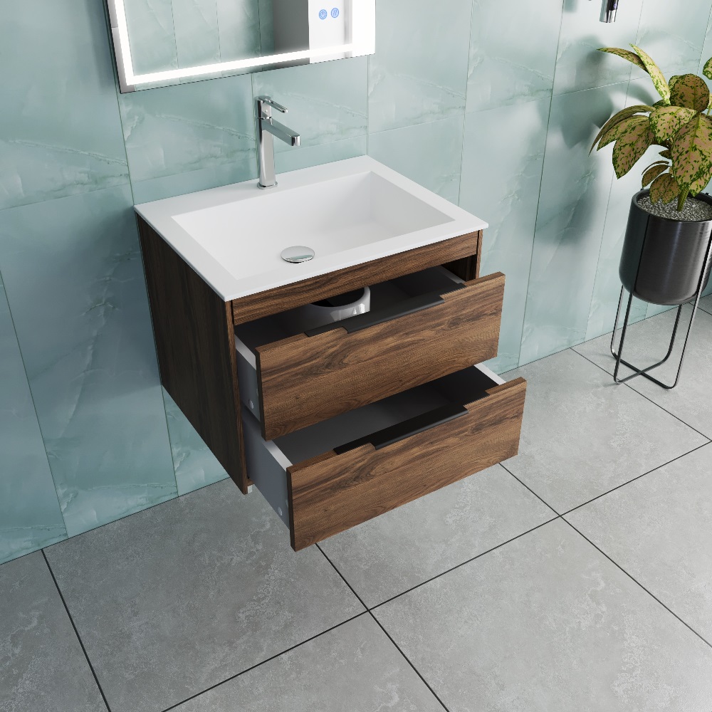 Тумба подвесная Vincea Chiara 2D 60 Дуб Чарльстон — изображение 4