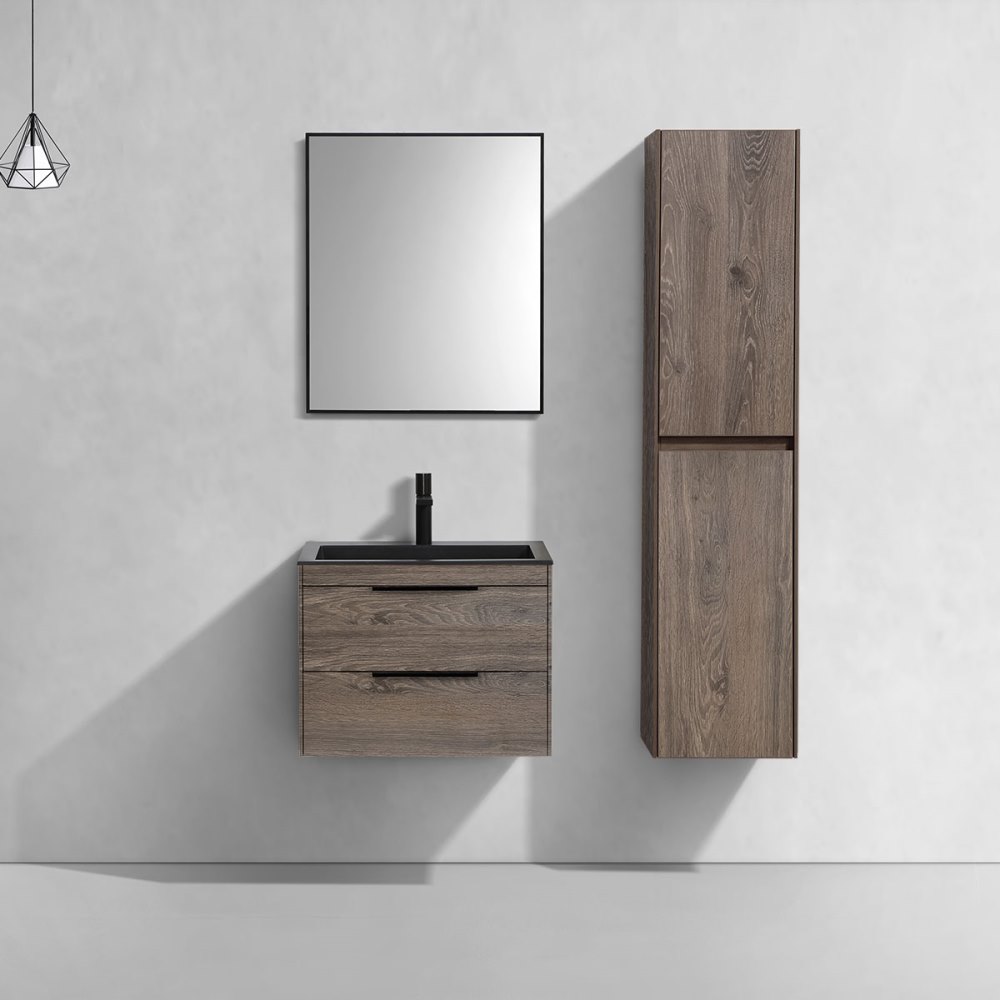 Тумба подвесная Vincea Chiara 2D 60 Дуб темный — изображение 2