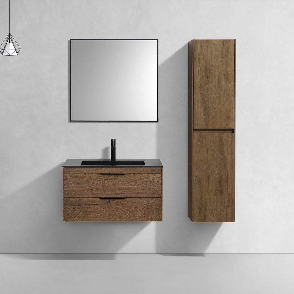Тумба подвесная Vincea Chiara 2D 80 Дуб табак — изображение 2