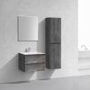 Тумба подвесная Vincea Luka 60 Камень серый — изображение 3