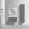 Тумба подвесная Vincea Mia Slim 80 Бетон — изображение 2