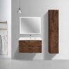 Тумба подвесная Vincea Mia Slim 90 Дерево темное — изображение 2