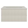 Тумба подвесная Vincea Welle 100 Бежевый матовый