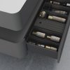 Тумба подвесная Vincea Caprise 100 Серый матовый — изображение 4