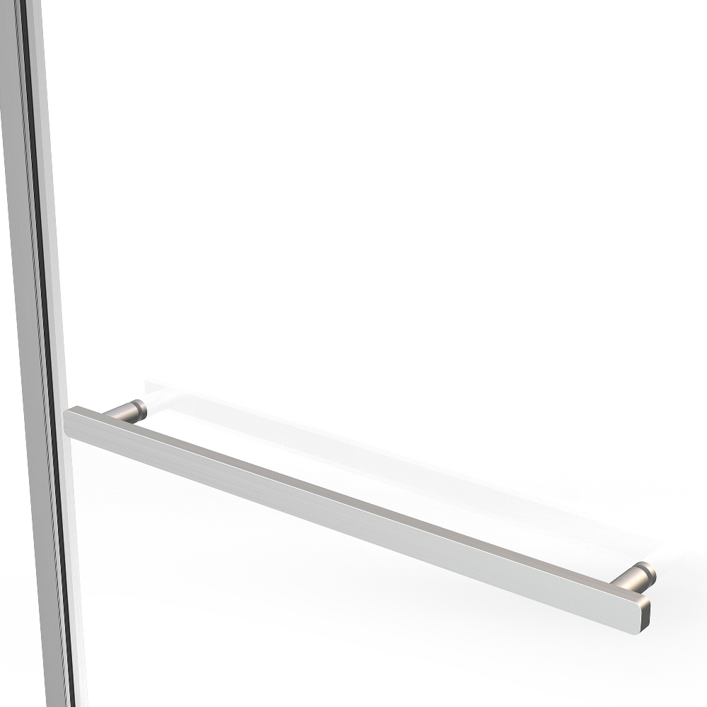 Душевой уголок Vincea Slim Soft 120х90 Никель / Прозрачное — изображение 2
